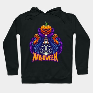 Halloween pumpkin head monster Hoodie